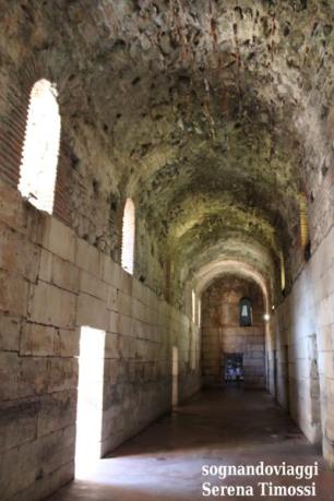 sotterranei palazzo di diocleziano